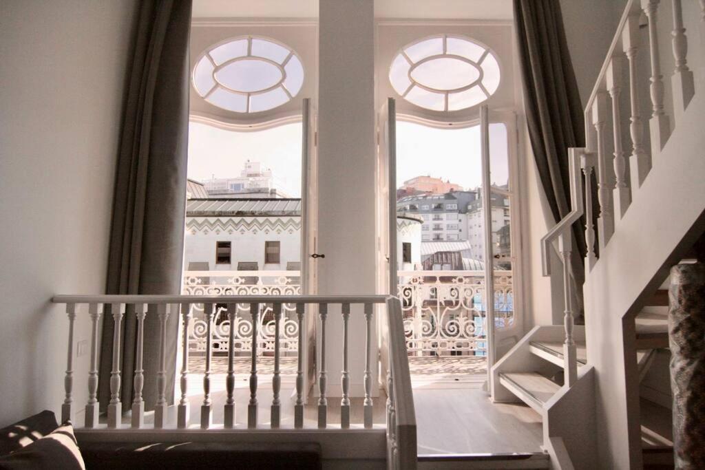 ヴィーゴEn Un Edificio Senorial: Duplex Totalmente Nuevo.アパートメント エクステリア 写真